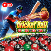 Cricket Ball Roulette Wolf King live casino